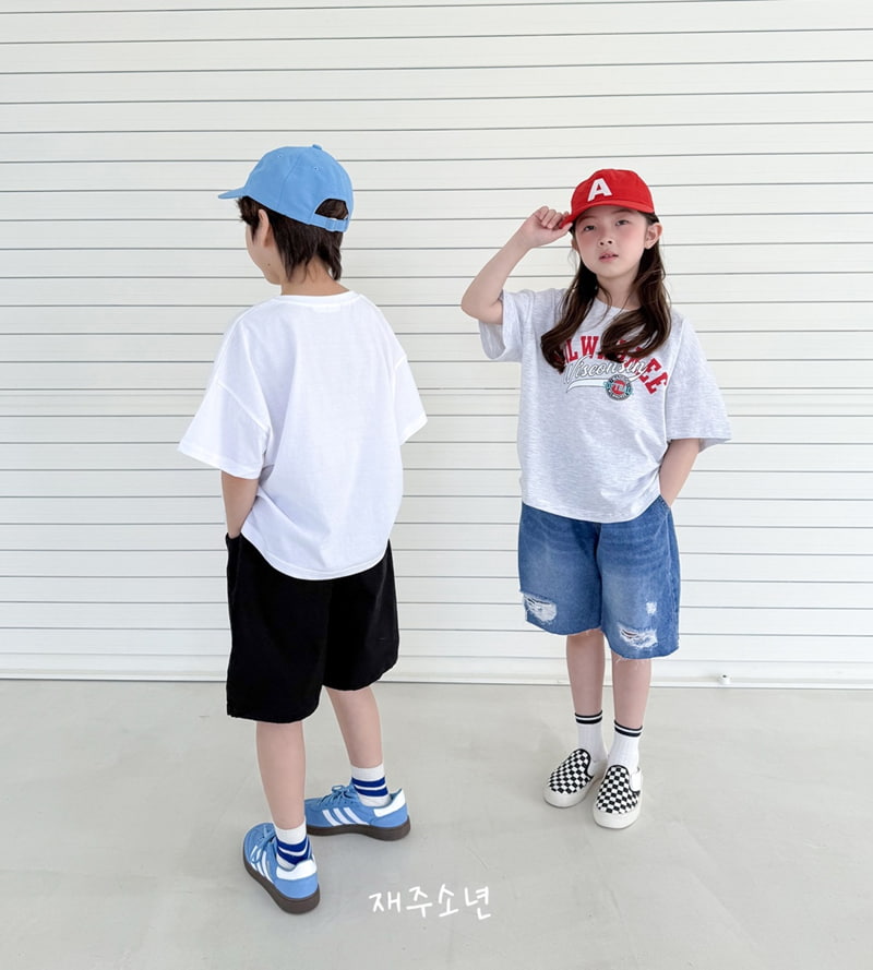 Witty Boy - Korean Children Fashion - #kidsstore - Pure Vintage Denim Pants - 12