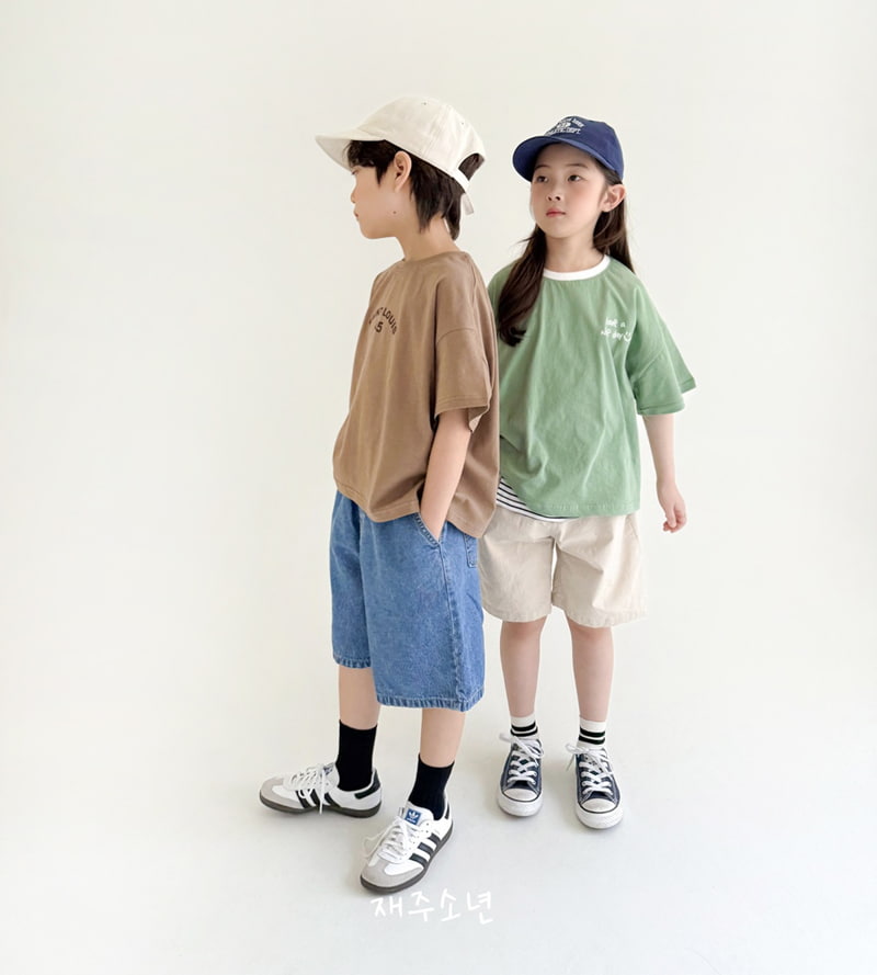 Witty Boy - Korean Children Fashion - #kidsstore - Street Carpenter Denim Pants - 10