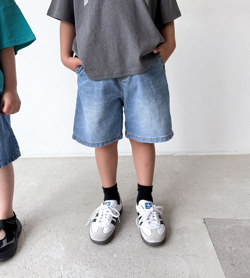 Witty Boy - Korean Children Fashion - #kidsstore - Moment Denim Pants - 3