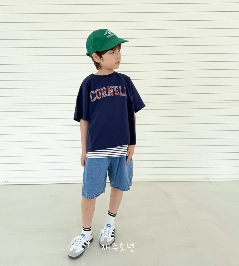 Witty Boy - Korean Children Fashion - #kidsstore - Sunny Pocket Denim Pants - 6