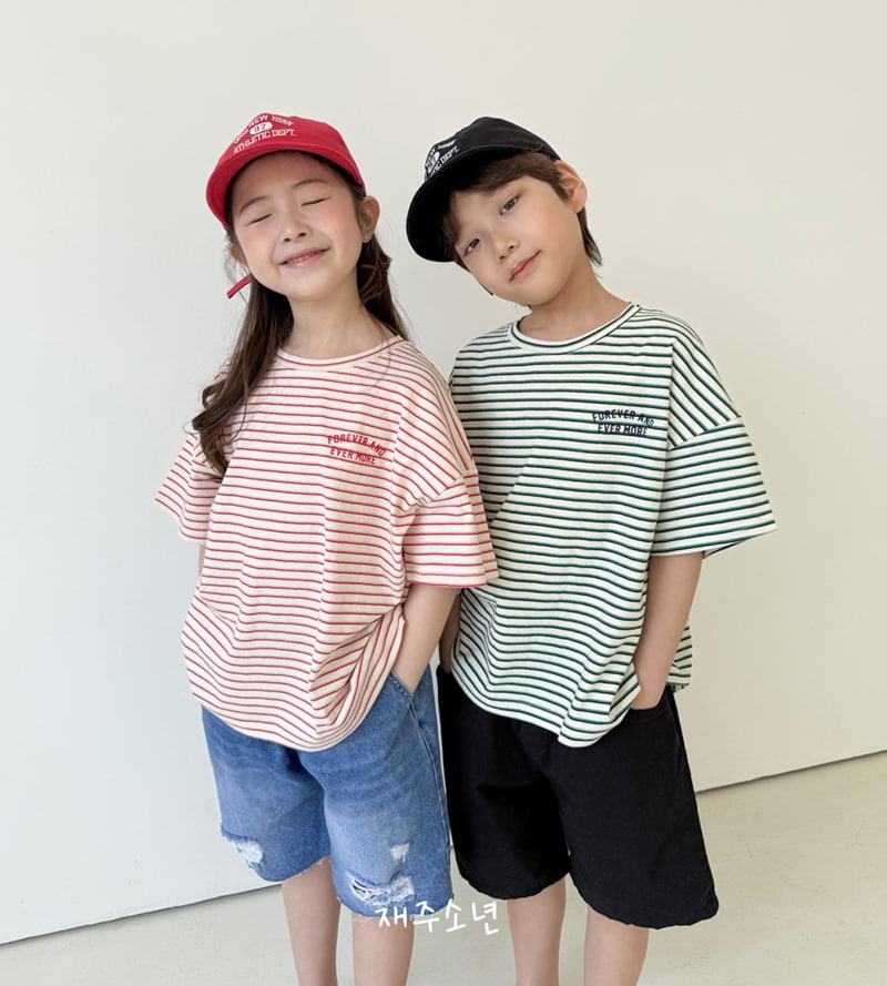 Witty Boy - Korean Children Fashion - #kidsstore - Ever Stripe Tee