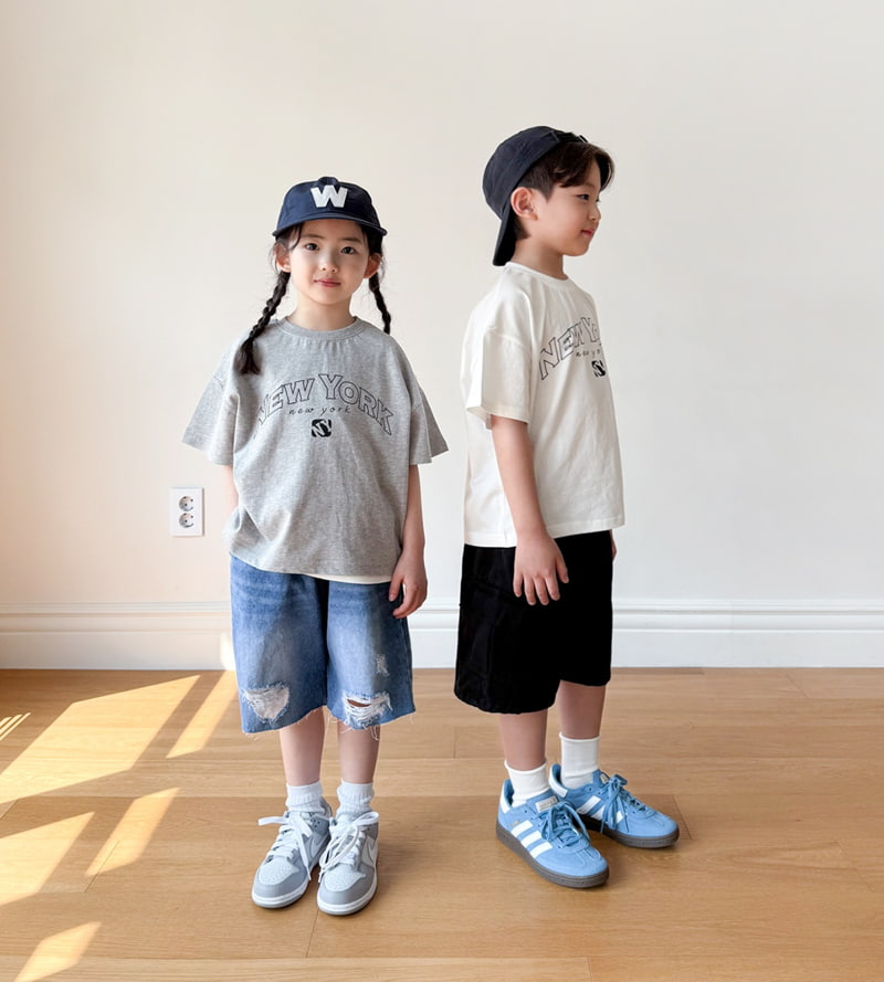 Witty Boy - Korean Children Fashion - #kidsstore - New York Tee - 11