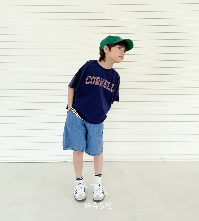 Witty Boy - Korean Children Fashion - #kidzfashiontrend - Sunny Pocket Denim Pants - 7
