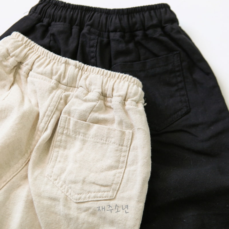 Witty Boy - Korean Children Fashion - #kidzfashiontrend - Paul Linen Pants - 9
