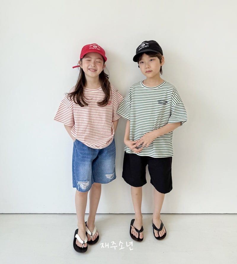 Witty Boy - Korean Children Fashion - #Kfashion4kids - Ever Stripe Tee - 4