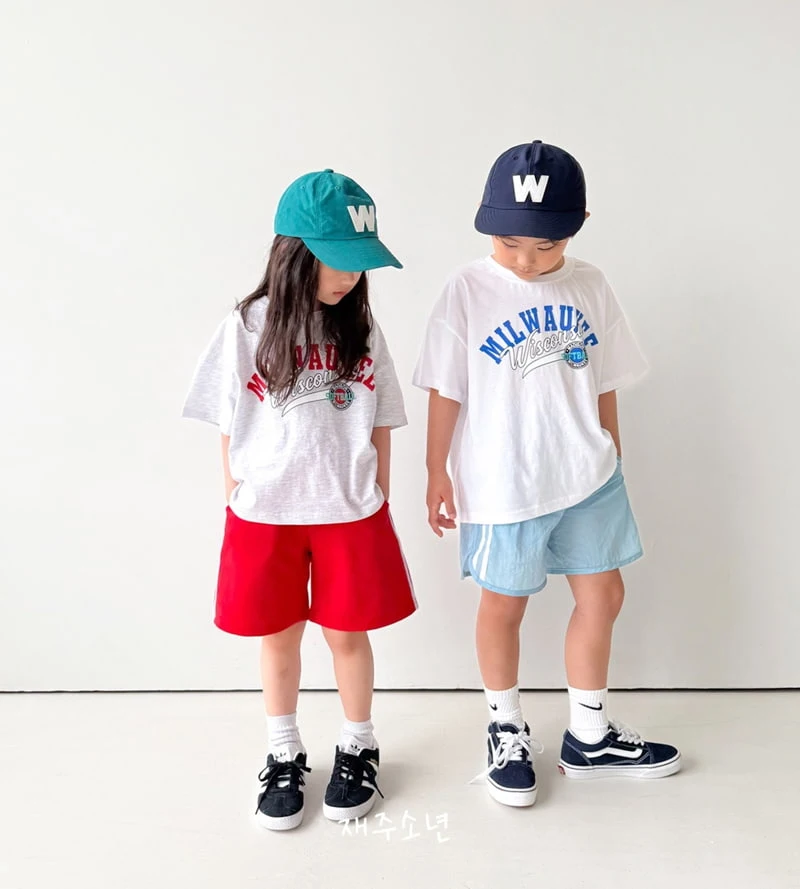 Witty Boy - Korean Children Fashion - #magicofchildhood - Milwaukee Tee - 8