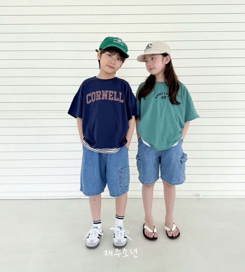 Witty Boy - Korean Children Fashion - #magicofchildhood - Sunny Pocket Denim Pants - 10