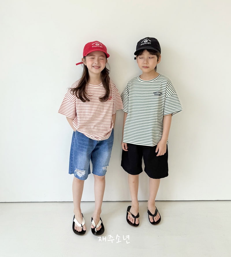 Witty Boy - Korean Children Fashion - #magicofchildhood - Ever Stripe Tee - 5