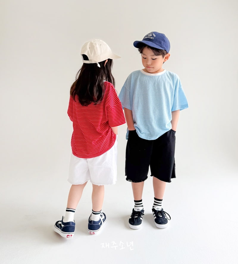 Witty Boy - Korean Children Fashion - #prettylittlegirls - Bonny Stripe Tee - 9