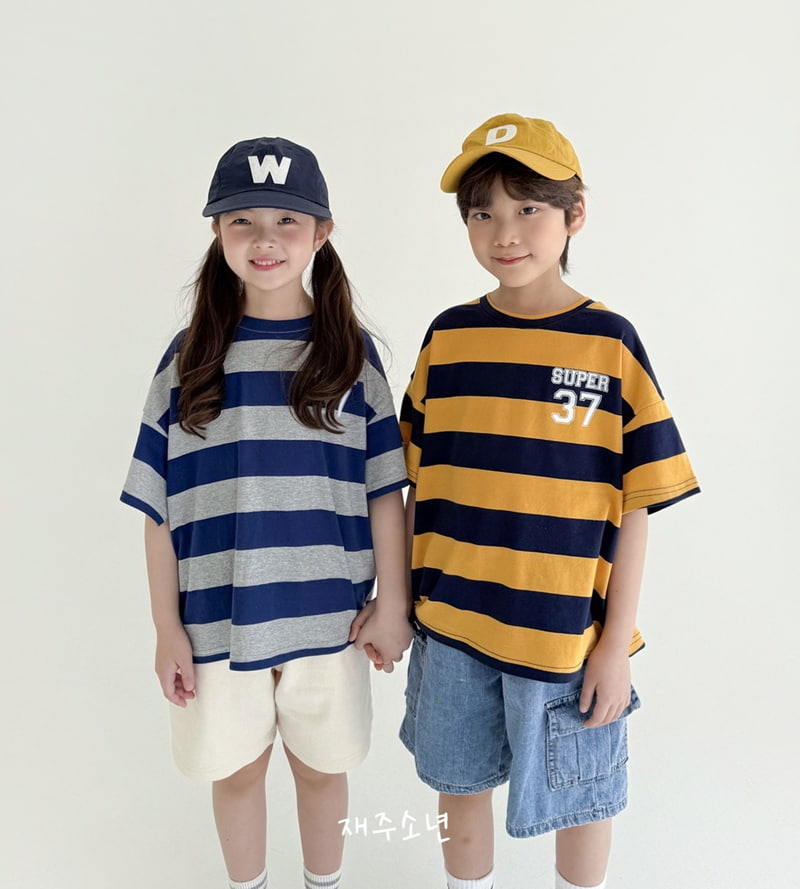 Witty Boy - Korean Children Fashion - #prettylittlegirls - Super Stripe Tee