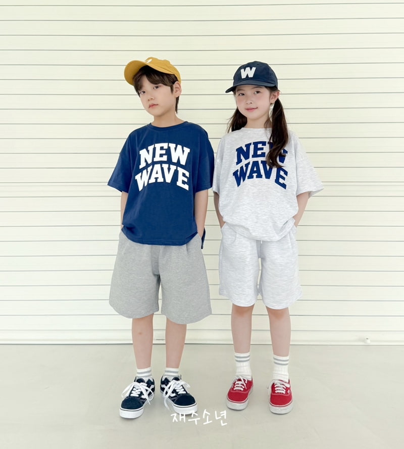 Witty Boy - Korean Children Fashion - #prettylittlegirls - Wave Tee - 10