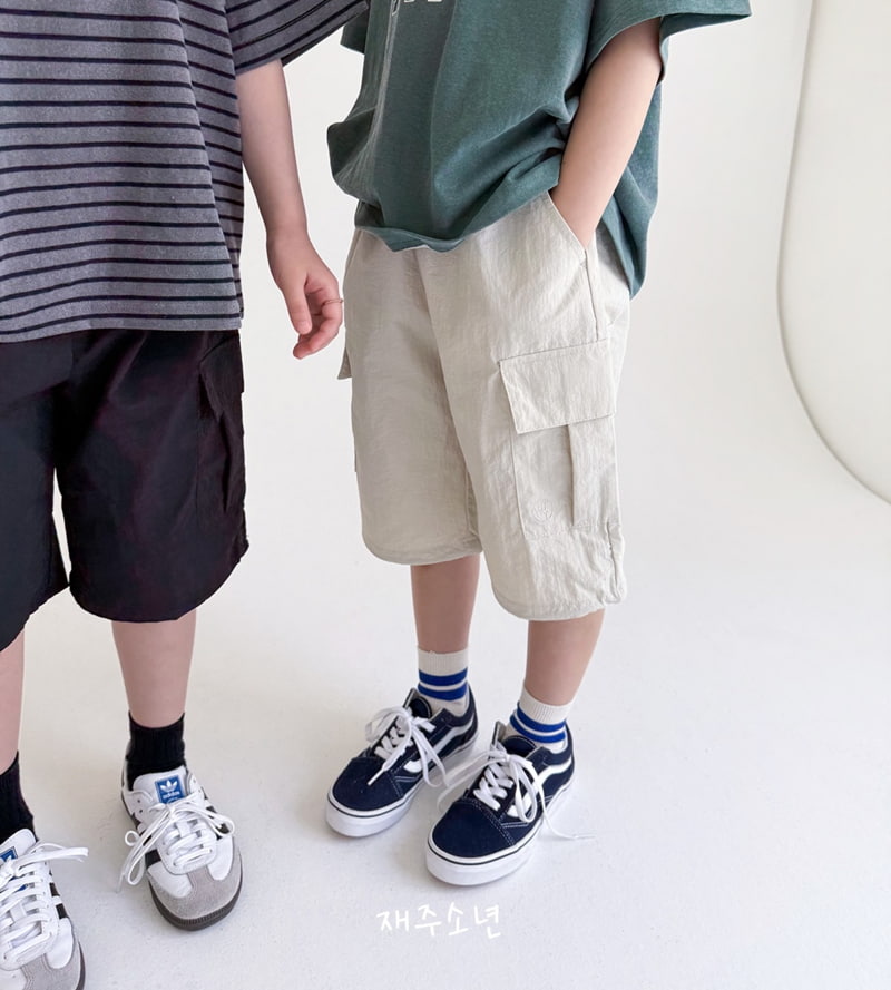 Witty Boy - Korean Children Fashion - #todddlerfashion - Beginning Cargo Shorts - 7
