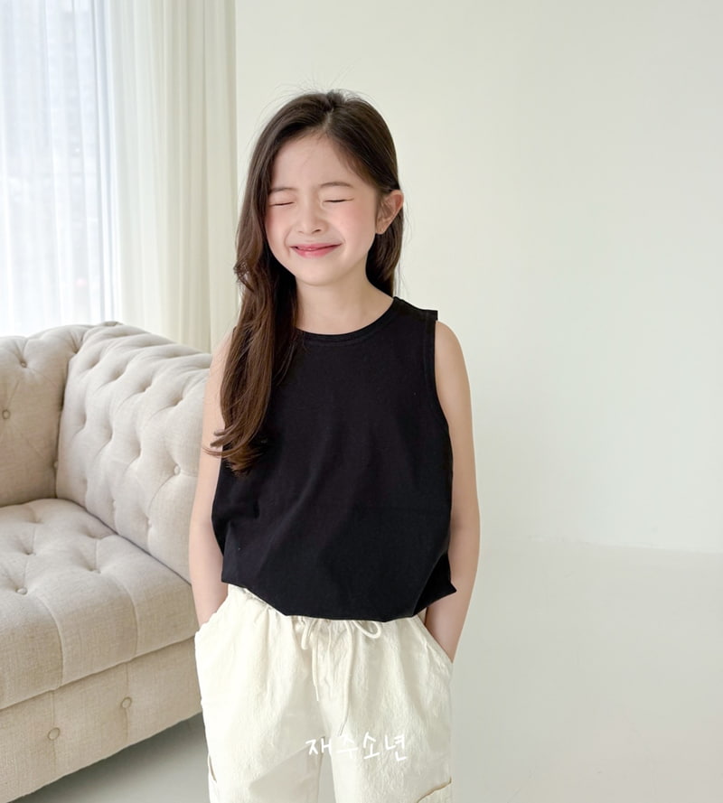 Witty Boy - Korean Children Fashion - #todddlerfashion - Inner Sleeveless - 4