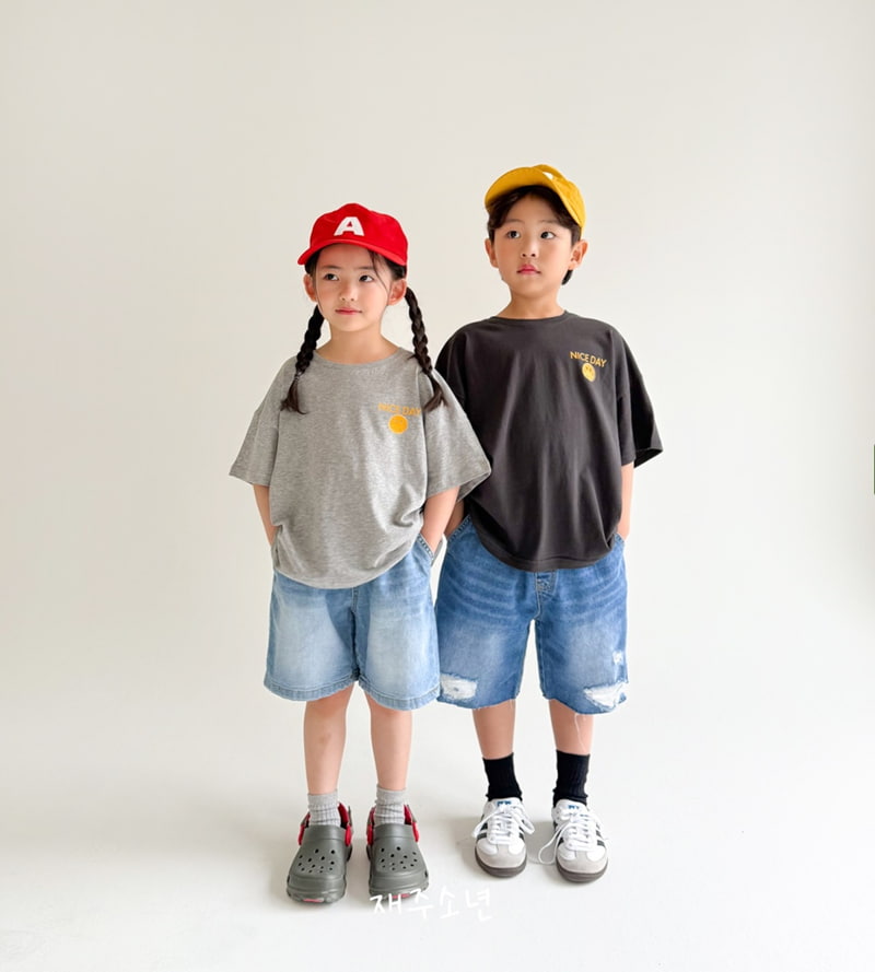 Witty Boy - Korean Children Fashion - #toddlerclothing - Moment Denim Pants - 11