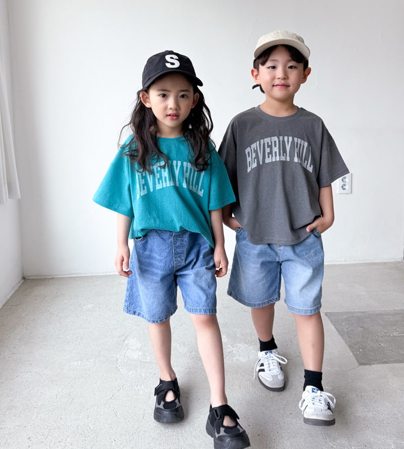 Witty Boy - Korean Children Fashion - #toddlerclothing - Classic Open Pants Denim - 8