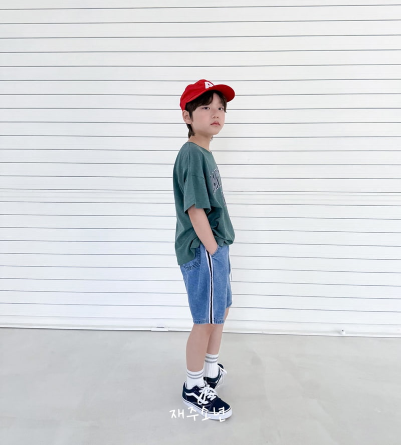Witty Boy - Korean Children Fashion - #toddlerclothing - Teen Denim Pants S - 12