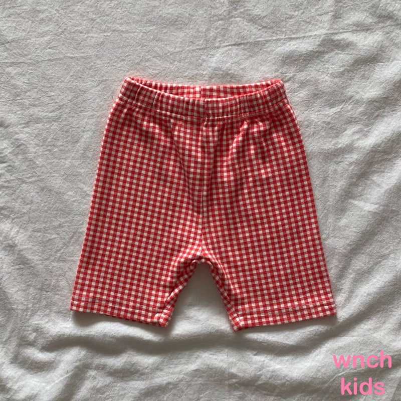 Wnch Kids - Korean Children Fashion - #childofig - Check Leggings Pants - 8