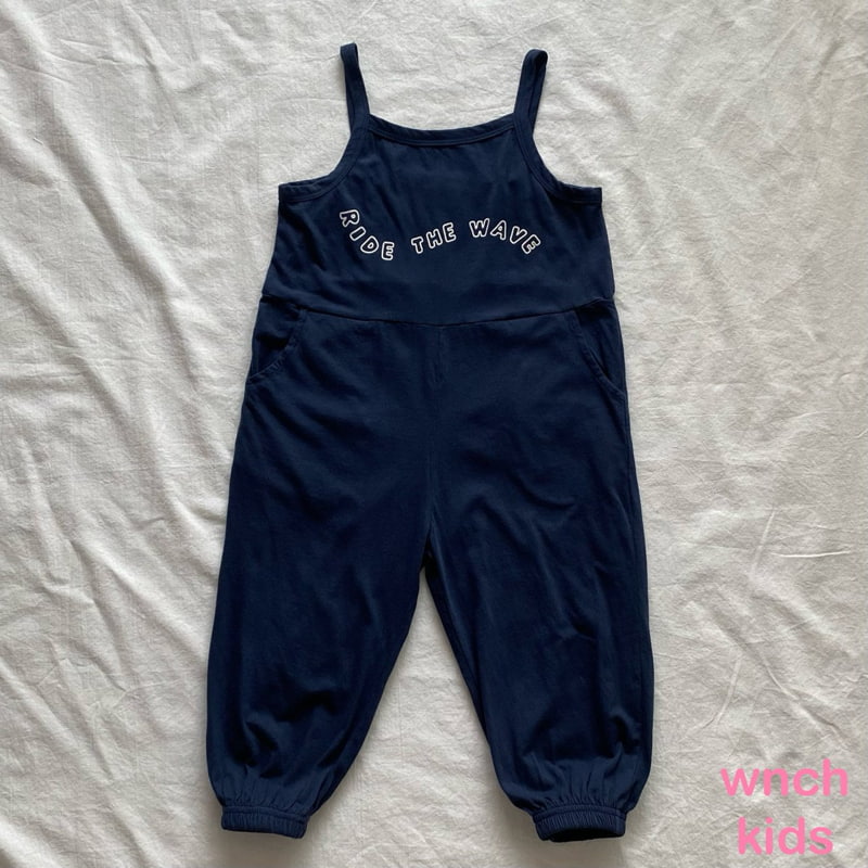 Wnch Kids - Korean Children Fashion - #childofig - Wave Overalls - 6