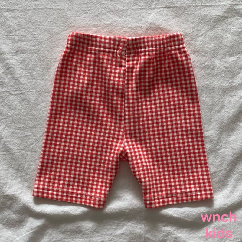 Wnch Kids - Korean Children Fashion - #childrensboutique - Check Leggings Pants - 9