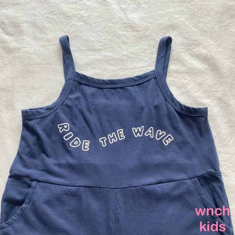 Wnch Kids - Korean Children Fashion - #designkidswear - Wave Overalls - 8