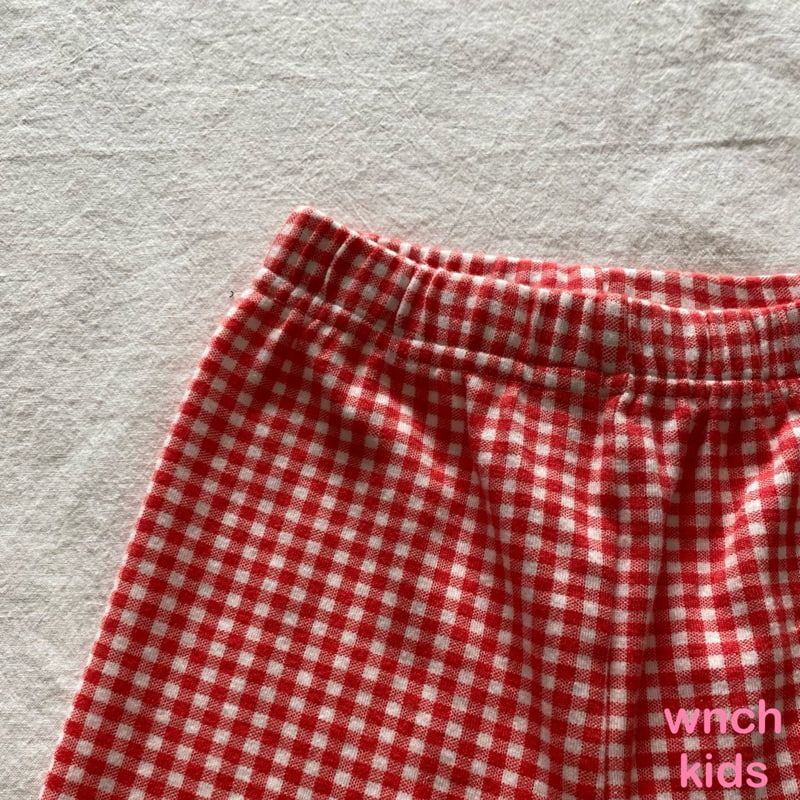 Wnch Kids - Korean Children Fashion - #discoveringself - Check Leggings Pants - 11