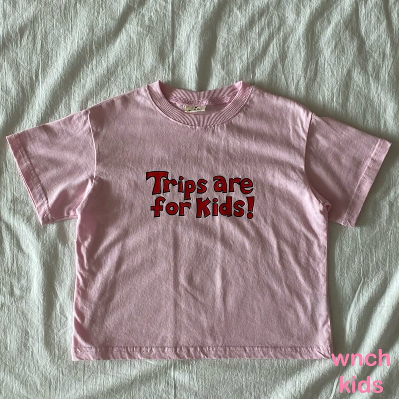 Wnch Kids - Korean Children Fashion - #fashionkids - Trip Tee - 9