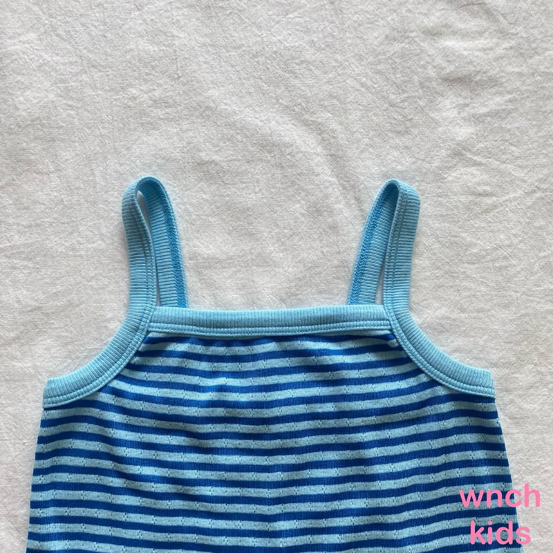 Wnch Kids - Korean Children Fashion - #fashionkids - Eyelet Sleeveless Tee - 8