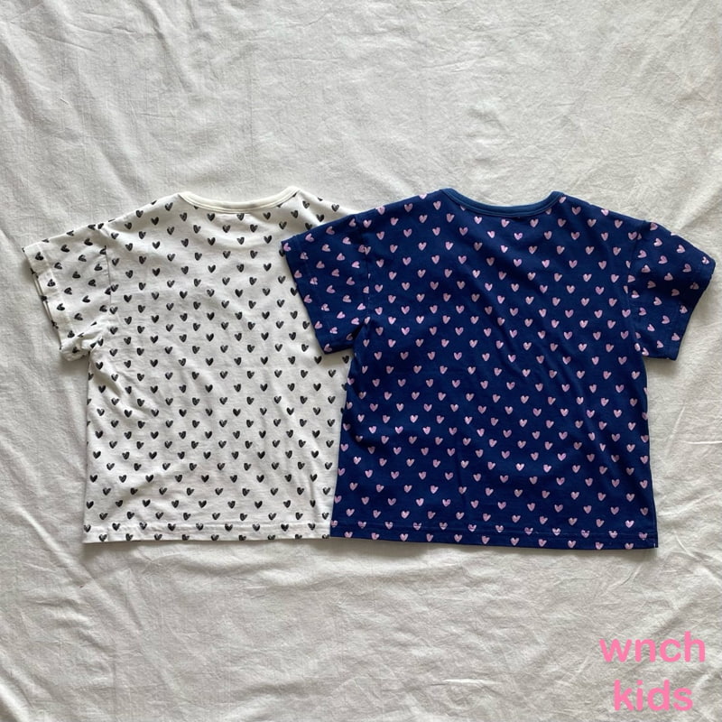 Wnch Kids - Korean Children Fashion - #kidsstore - Heart Tee - 3
