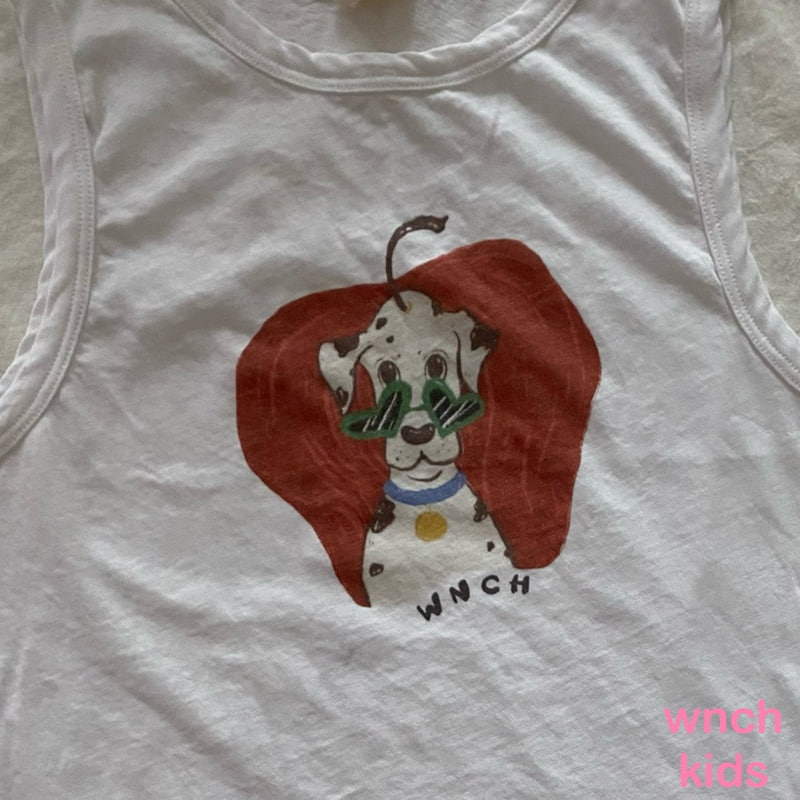 Wnch Kids - Korean Children Fashion - #minifashionista - Dalmatian Sleeveless Tee - 7