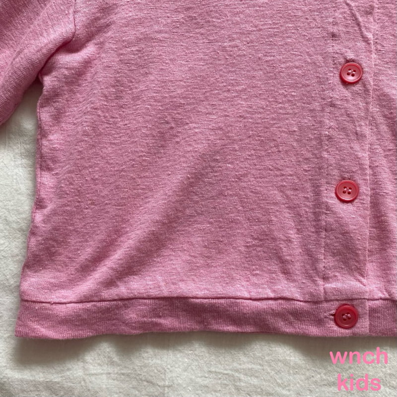Wnch Kids - Korean Children Fashion - #minifashionista - Linen Cardigan - 6