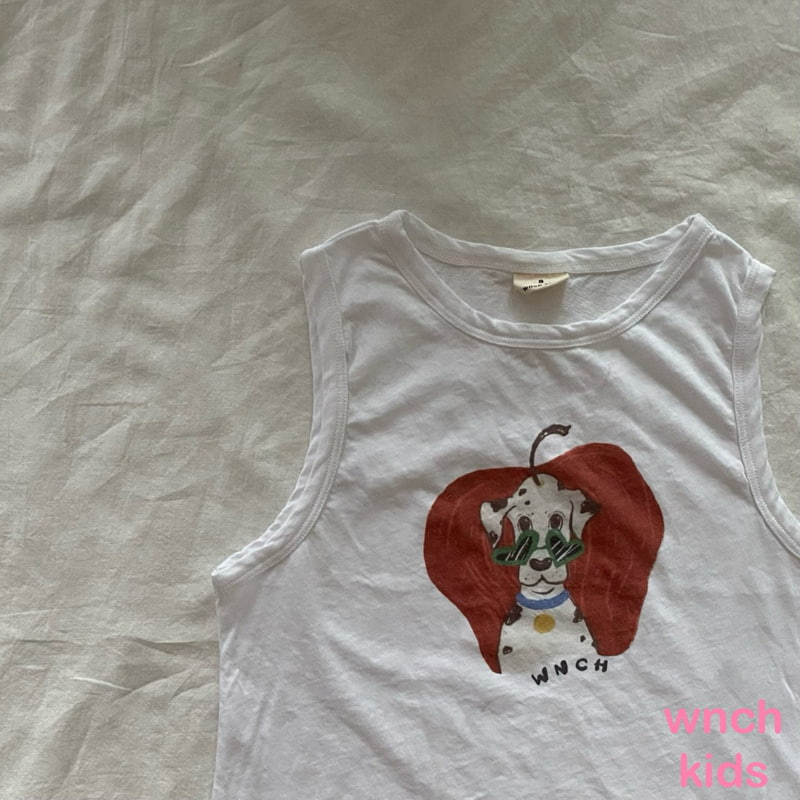 Wnch Kids - Korean Children Fashion - #prettylittlegirls - Dalmatian Sleeveless Tee - 8