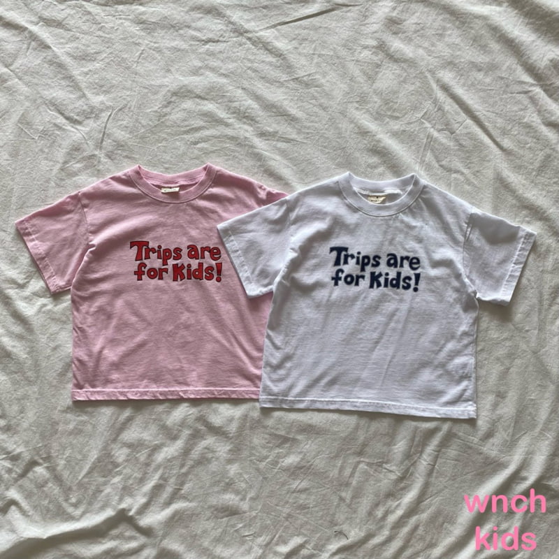 Wnch Kids - Korean Children Fashion - #prettylittlegirls - Trip Tee