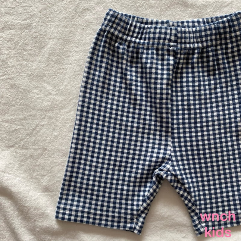 Wnch Kids - Korean Children Fashion - #stylishchildhood - Check Leggings Pants - 7