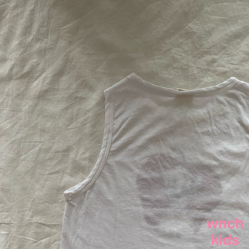 Wnch Kids - Korean Children Fashion - #todddlerfashion - Dalmatian Sleeveless Tee - 9