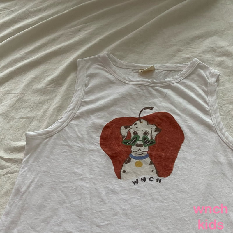 Wnch Kids - Korean Children Fashion - #toddlerclothing - Dalmatian Sleeveless Tee - 10