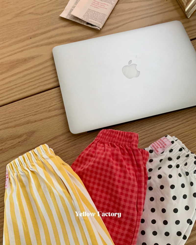 Yellow Factory - Korean Children Fashion - #Kfashion4kids - Pattern Pants - 8