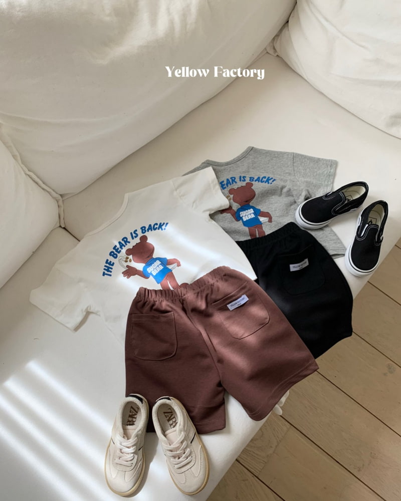Yellow Factory - Korean Children Fashion - #kidzfashiontrend - The Bear Tee - 4