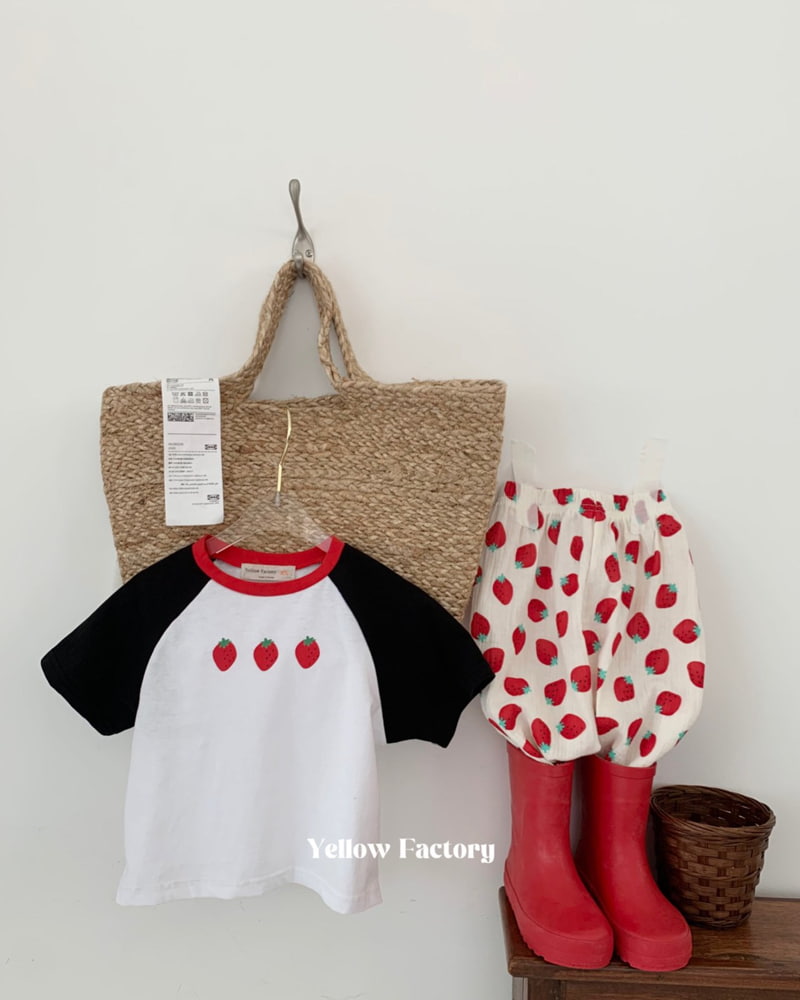 Yellow Factory - Korean Children Fashion - #Kfashion4kids - Strawberry Tee - 10