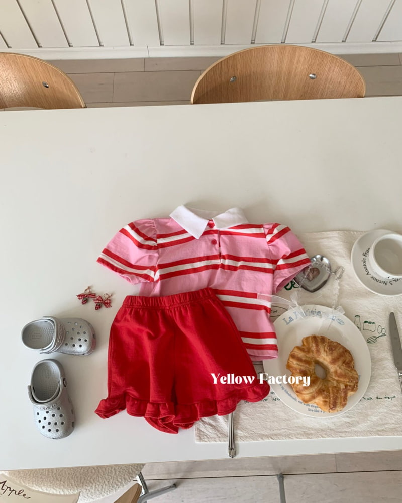 Yellow Factory - Korean Children Fashion - #childofig - Shavet Tee - 10