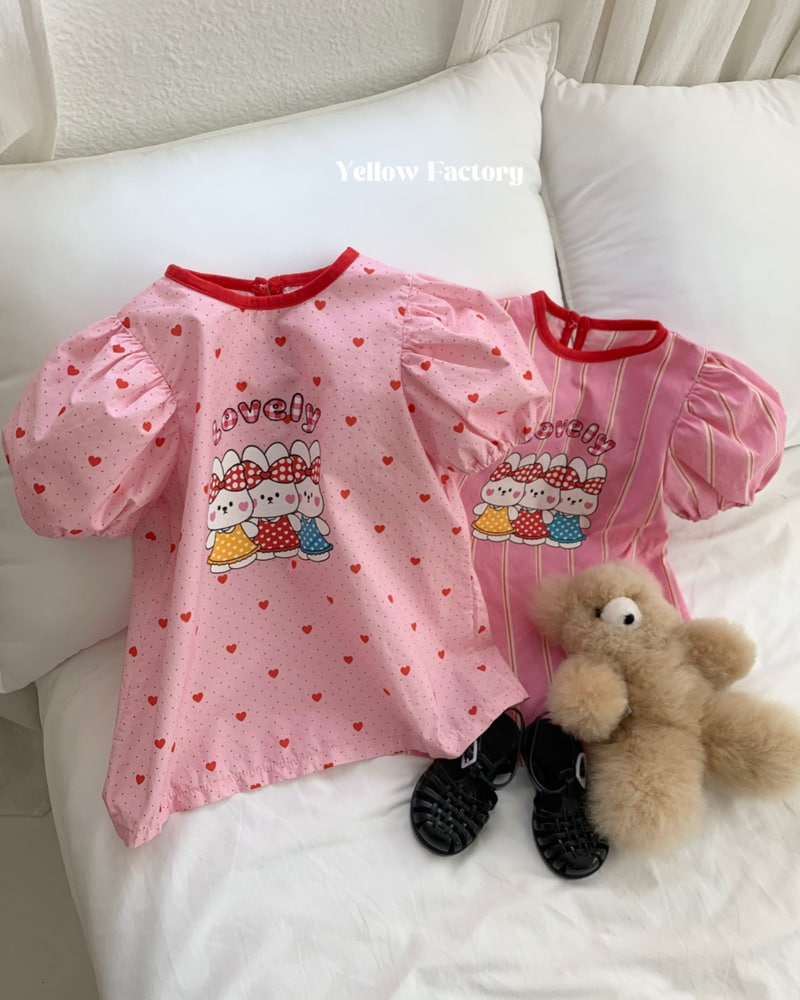 Yellow Factory - Korean Children Fashion - #prettylittlegirls - Lovely One-piece - 4