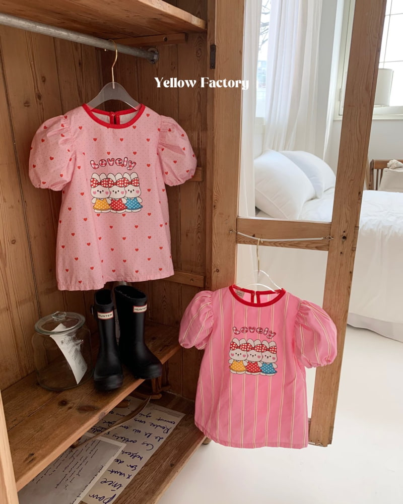 Yellow Factory - Korean Children Fashion - #childrensboutique - Lovely One-piece - 6