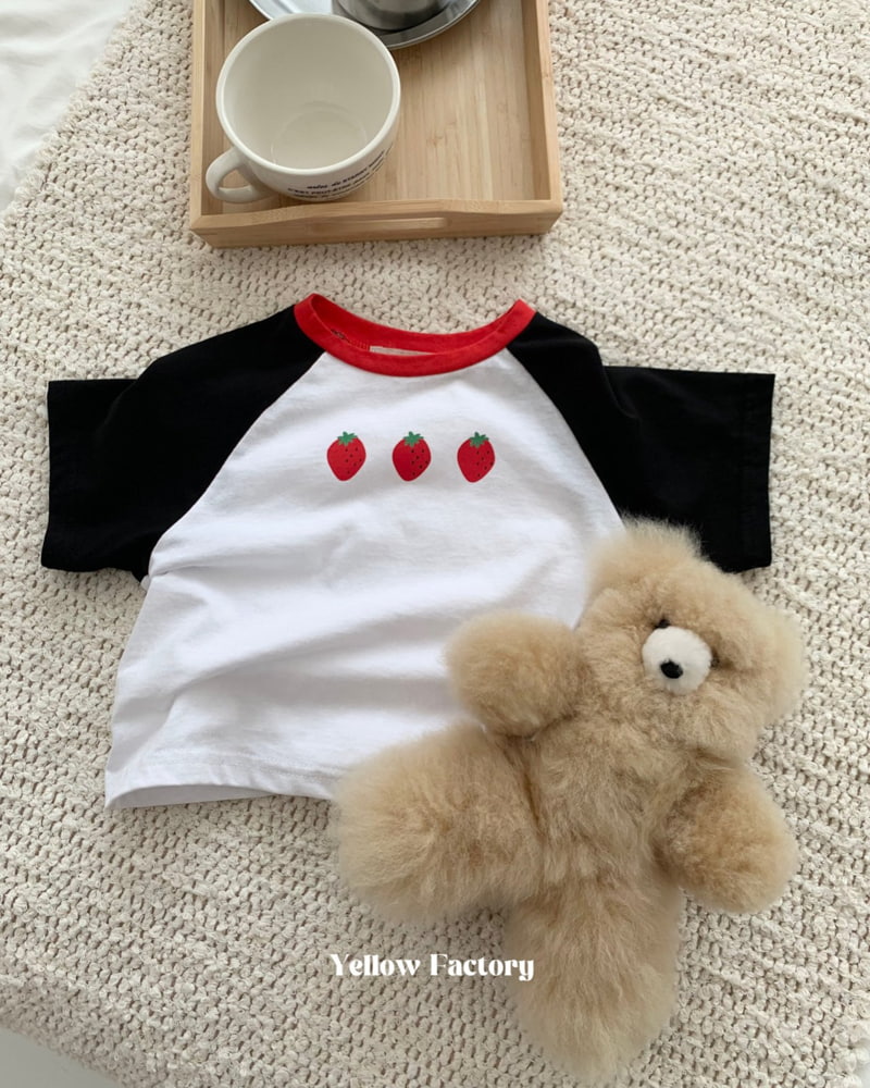 Yellow Factory - Korean Children Fashion - #childrensboutique - Strawberry Tee - 4