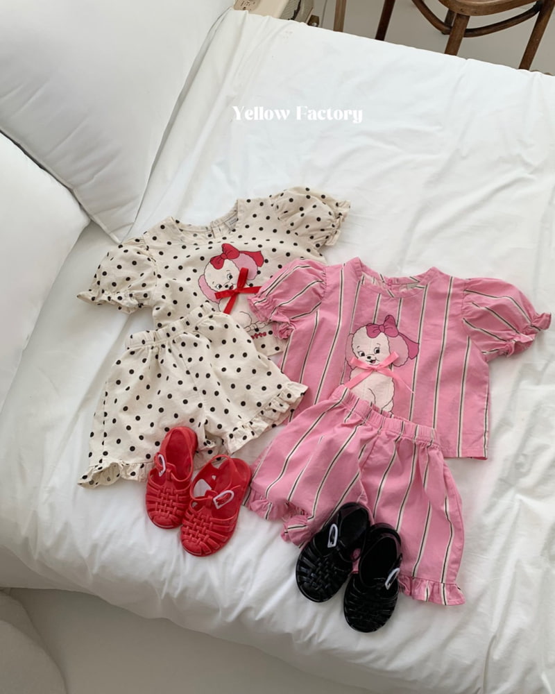 Yellow Factory - Korean Children Fashion - #discoveringself - Latte Blouse - 10