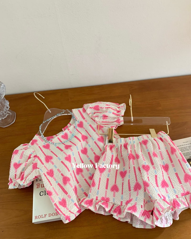 Yellow Factory - Korean Children Fashion - #discoveringself - Chewing Top Bottom Set