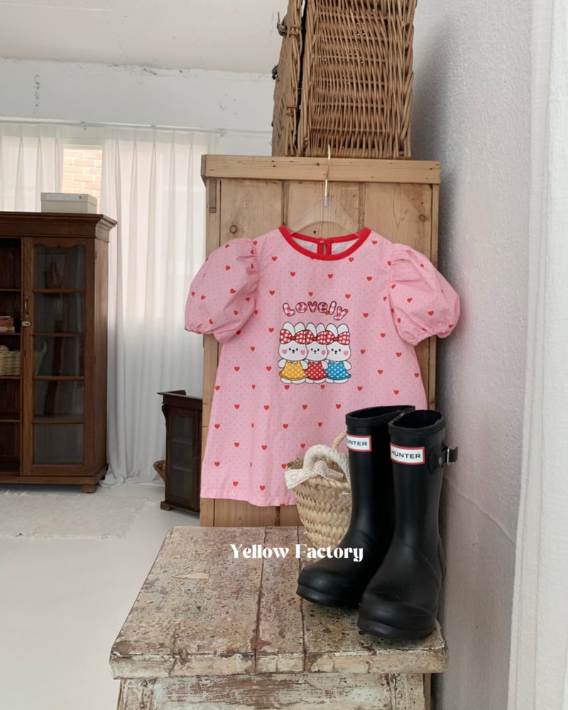 Yellow Factory - Korean Children Fashion - #discoveringself - Lovely One-piece - 8