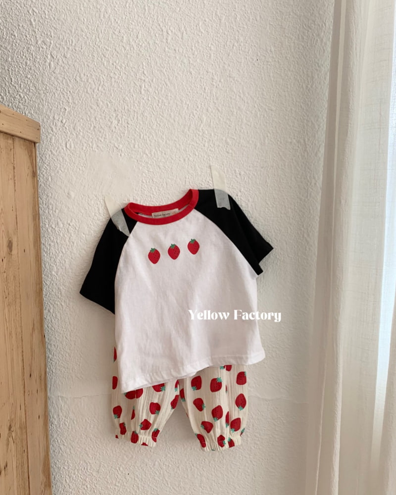 Yellow Factory - Korean Children Fashion - #fashionkids - Strawberry Tee - 6
