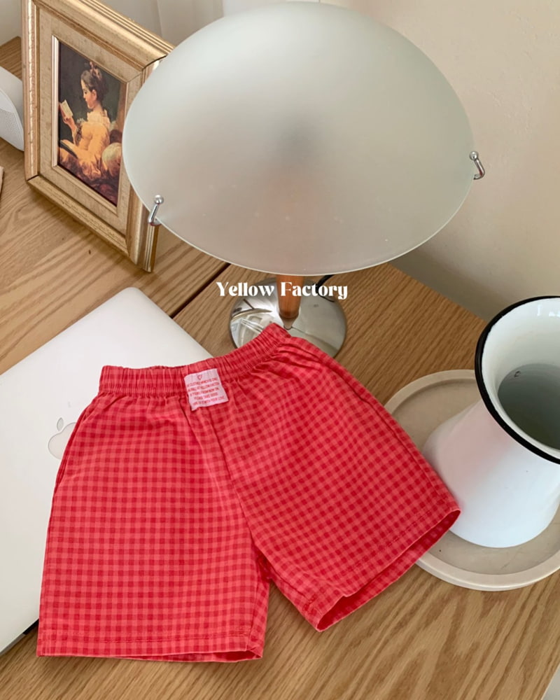 Yellow Factory - Korean Children Fashion - #kidsshorts - Pattern Pants - 5