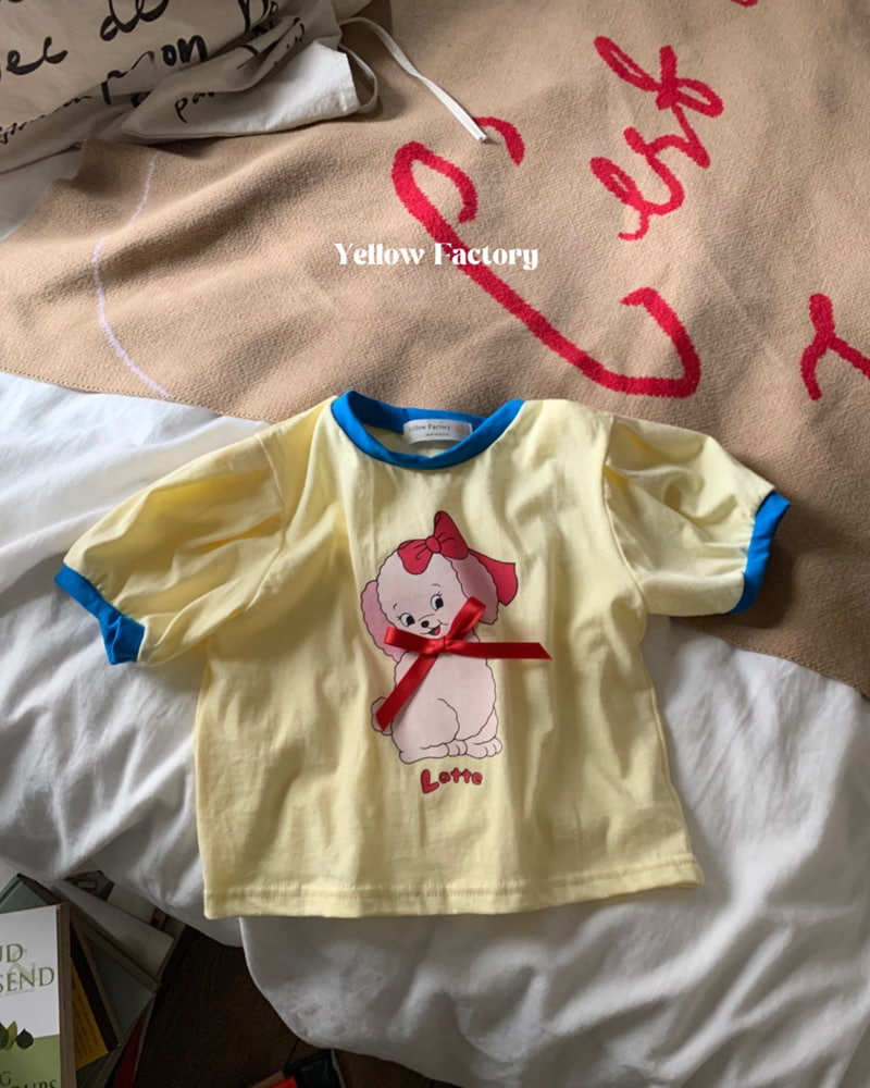 Yellow Factory - Korean Children Fashion - #kidzfashiontrend - Latte Tee - 12