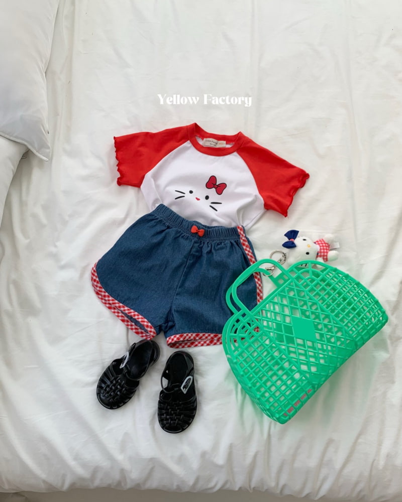 Yellow Factory - Korean Children Fashion - #kidzfashiontrend - Meow Tee - 9