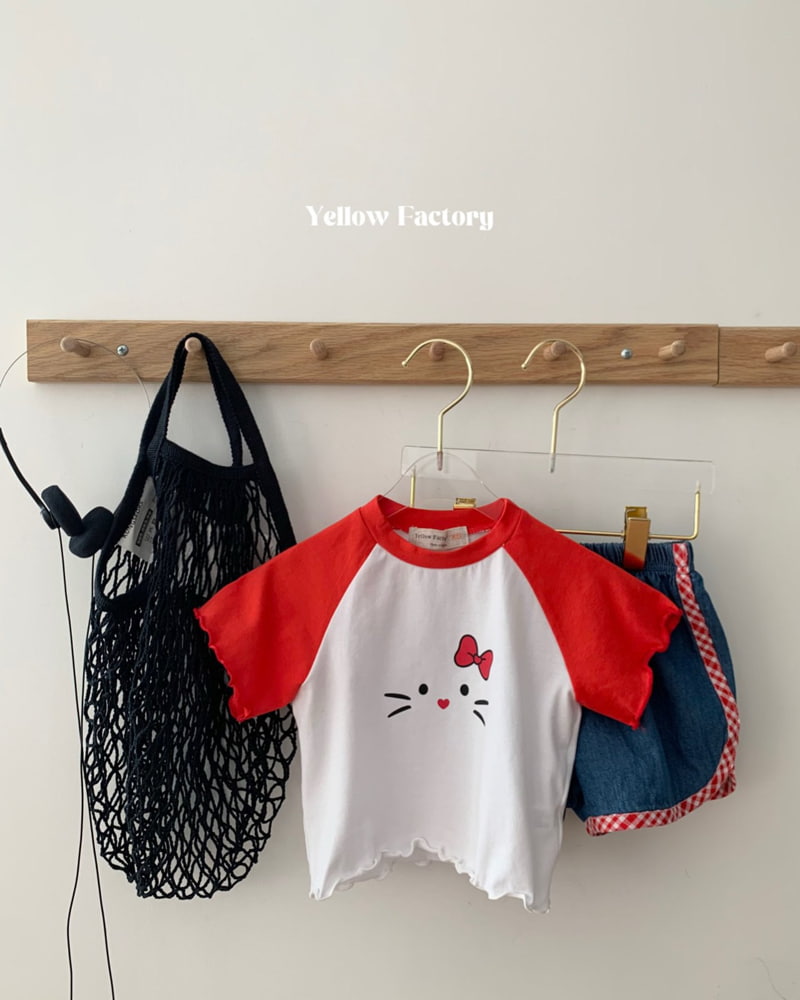 Yellow Factory - Korean Children Fashion - #littlefashionista - Meow Tee - 11